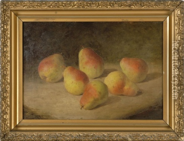 Still Life Of Pears Oil Painting - Bryant Chapin