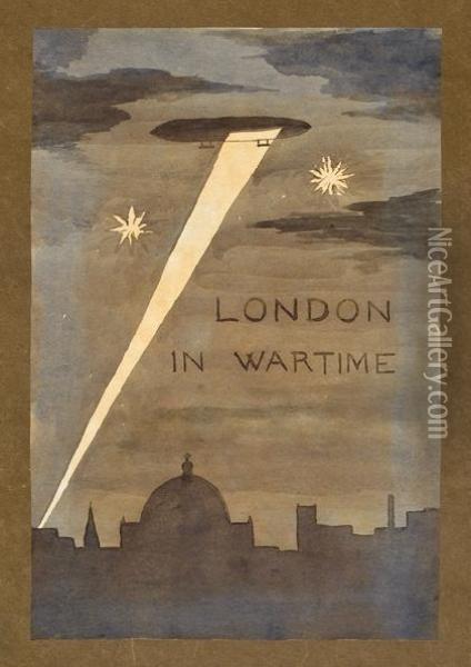 London In Wartime Oil Painting - Francis Macdonald Cornford