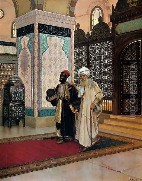 After Prayer Oil Painting - Rudolph Ernst