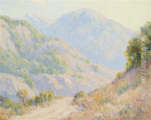 Sespe Canyon Oil Painting - Benjamin Chambers Brown