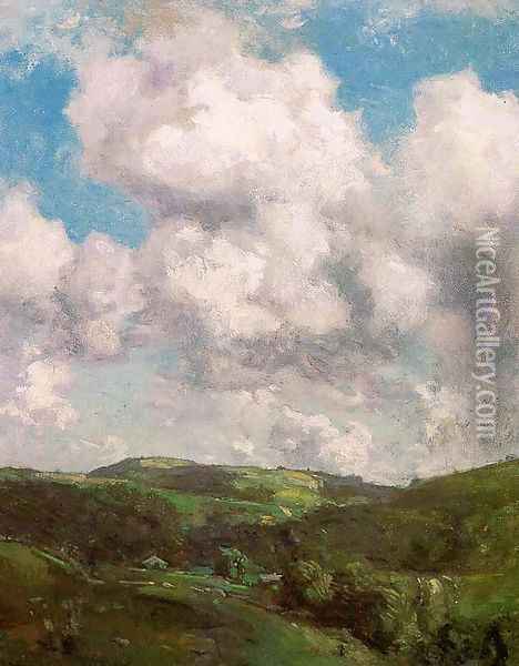 Clouds and Shadow Oil Painting - Charles Harold Davis