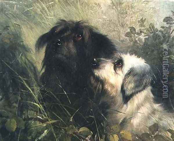 Best of Friends Oil Painting - Abel Hold