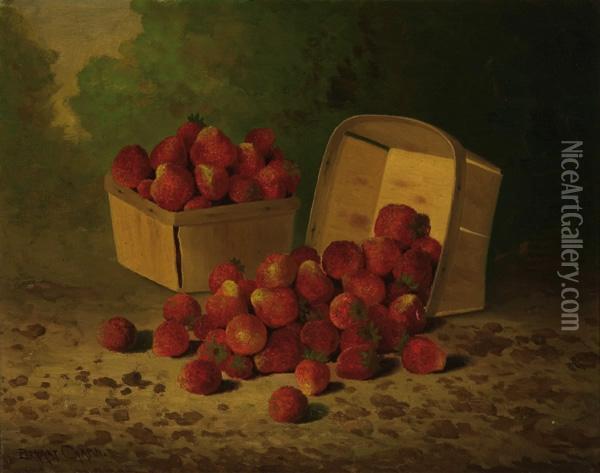 Still Life With Strawberries Oil Painting - Bryant Chapin