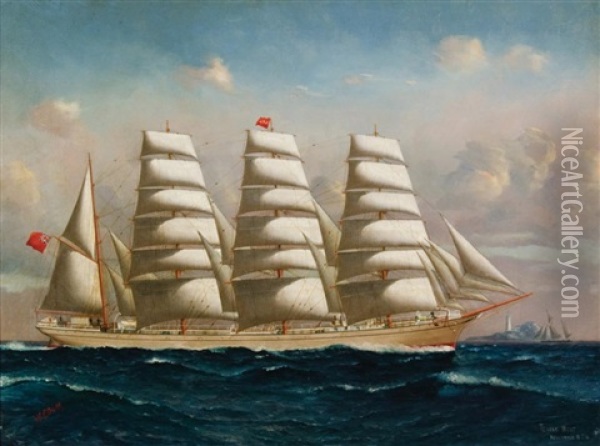 Andorinha Oil Painting - William Edgar