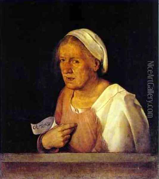 La Vecchia 1502-1503 Oil Painting - Giorgione