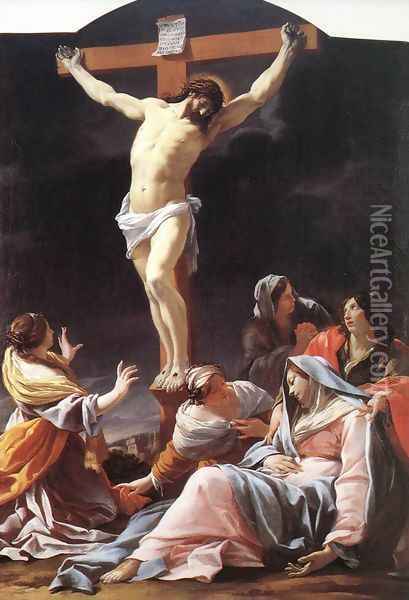 Crucifixion Oil Painting - Simon Vouet