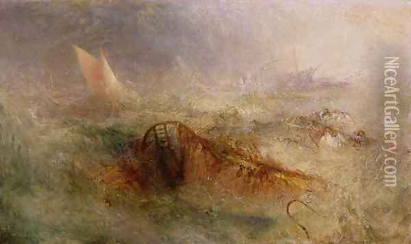 The Storm, c.1840-45 Oil Painting - Joseph Mallord William Turner