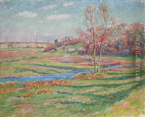 Ruisseau Dans La Campagne Oil Painting - Henri Moret