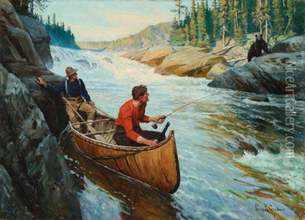 The Call Of The Wild Oil Painting - Philip Russell Goodwin
