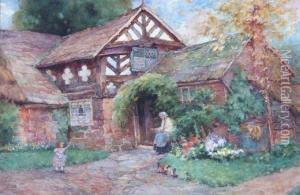Boltons Hall Oil Painting - Edward Smith