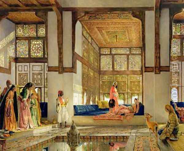 The Reception 2 Oil Painting - John Frederick Lewis