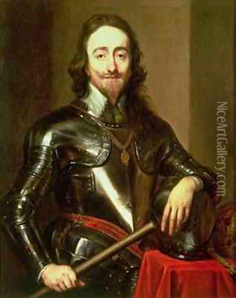 Portrait of King Charles I 1600-49 2 Oil Painting - Sir Anthony Van Dyck
