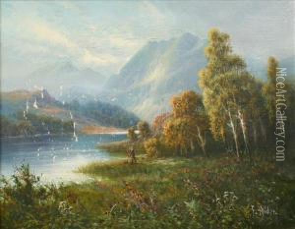 The Waning Of Theyear Oil Painting - Frank Hider