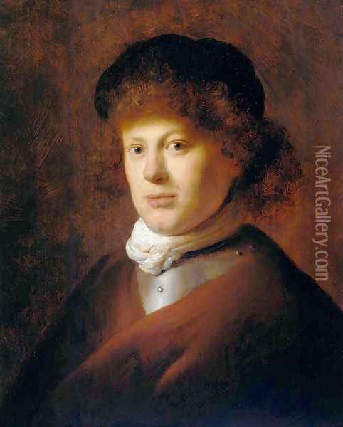 Portrait of Rembrandt Oil Painting - Jan Lievens