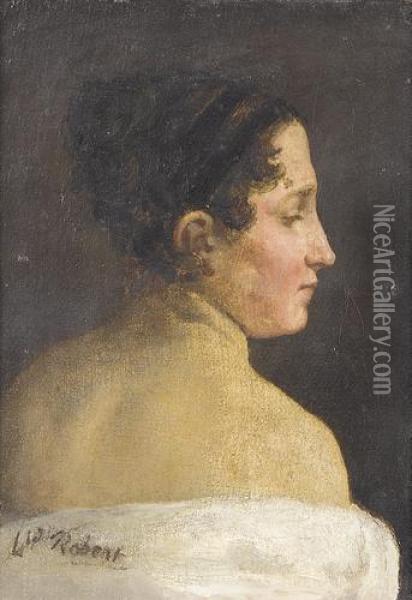 Teresina Oil Painting - Louis-Leopold Robert