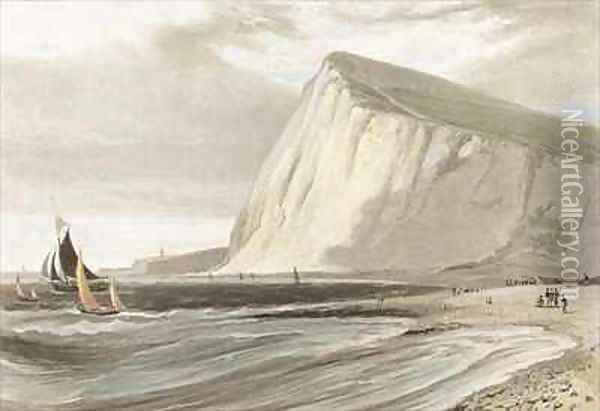 Dover 3 Oil Painting - William Daniell RA