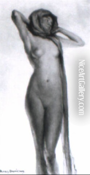 Nude Oil Painting - Allan Douglas Davidson