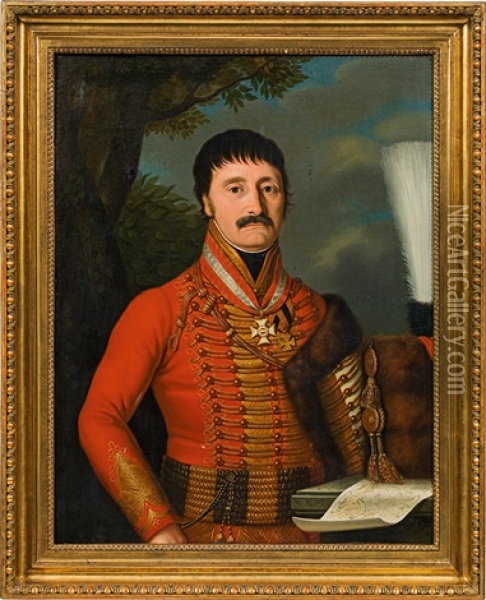 Daniel Mecsery De Tsoor (1759-1823) Oil Painting - Johann Baptist Lampi the Younger