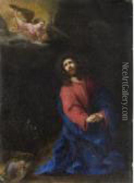 Orazione Nell'orto Oil Painting - Carlo Dolci