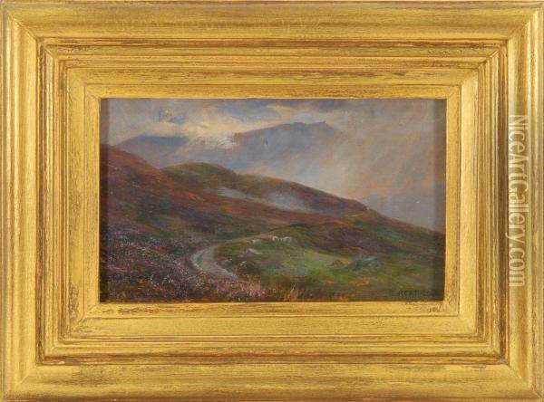 Highland Landscape Oil Painting - Rex Vicat Cole