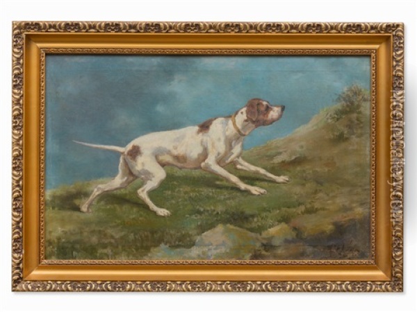 Stalking Dog Oil Painting - Tommaso De Vivo