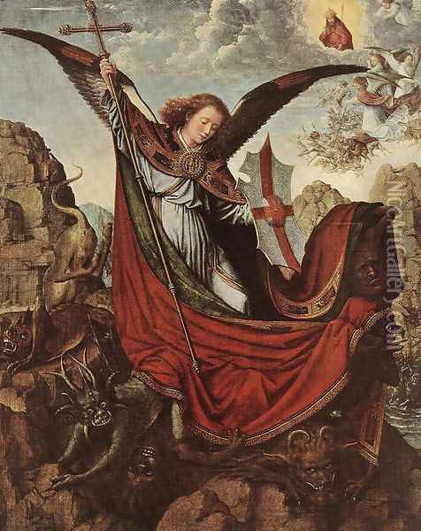 Altarpiece of St Michael Oil Painting - Gerard David