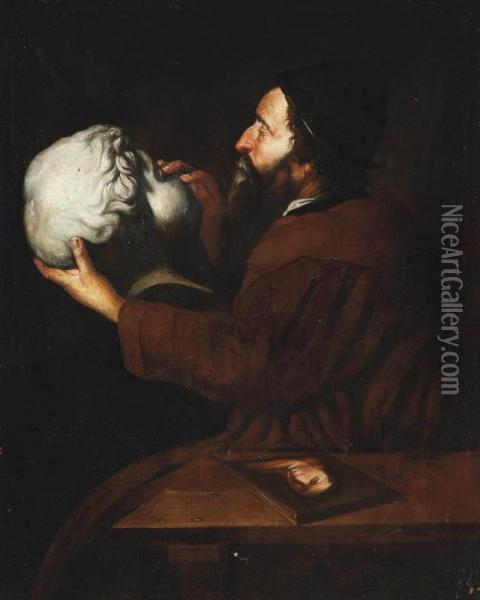 An Allegory Of The Sense Of Touch Oil Painting - Jusepe de Ribera
