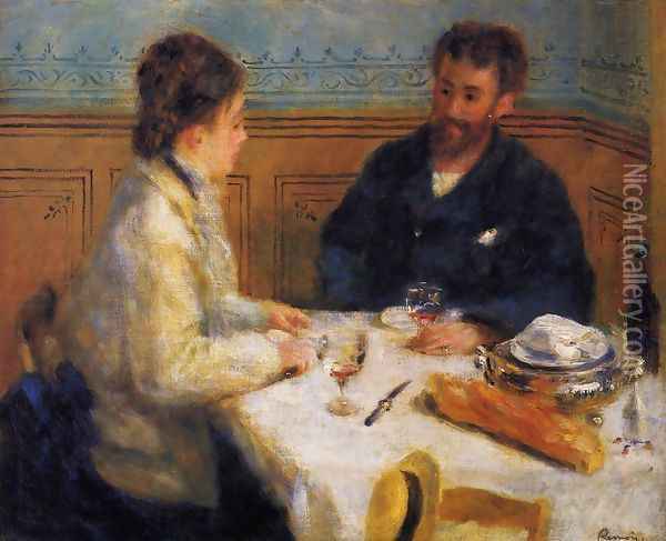 The Luncheon Oil Painting - Pierre Auguste Renoir