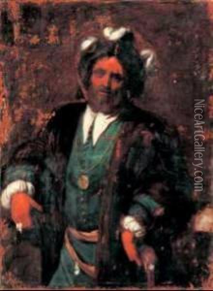 Ritratto Di Cavaliere Di San Marco Oil Painting - Pietro Della Vecchio