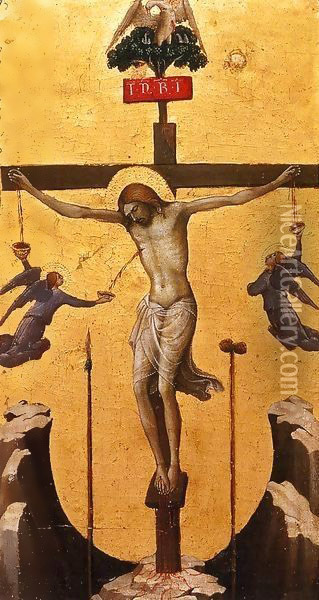 Crucifixion Oil Painting - Lorenzo Monaco