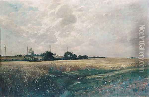 Broad Acres 1887 Oil Painting - Edward B. Gay