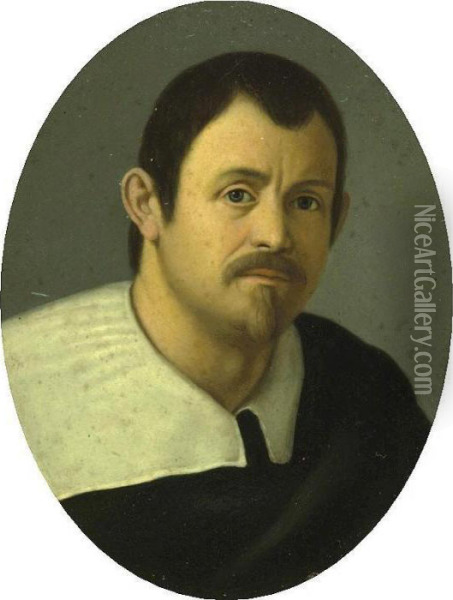 Self-portrait Oil Painting - Giovanni Battista Salvi