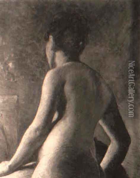 Femme En Buste De Trois-quarts Oil Painting - Claude Emile Schuffenecker