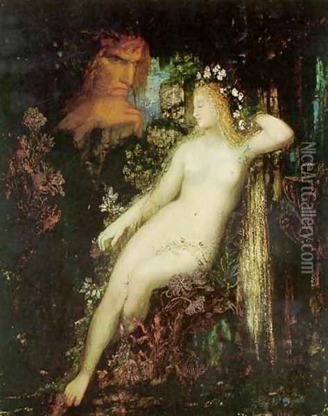 Galatea I Oil Painting - Gustave Moreau