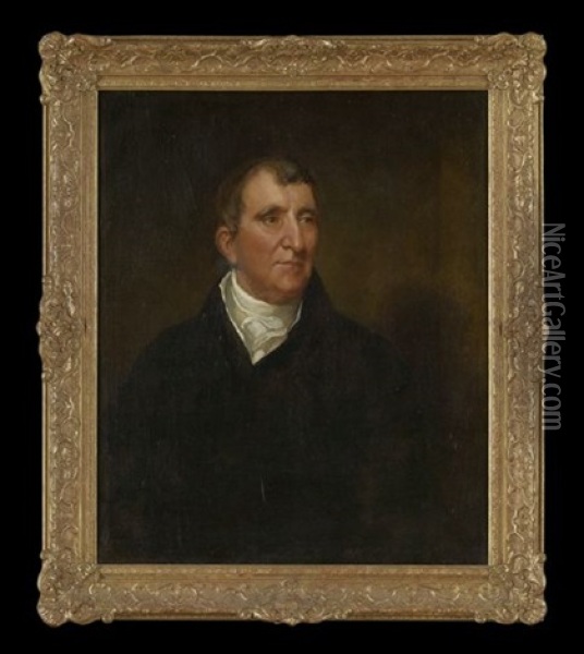 Portrait Of George Finsh Hatton Esq. Oil Painting - James (Thomas J.) Northcote