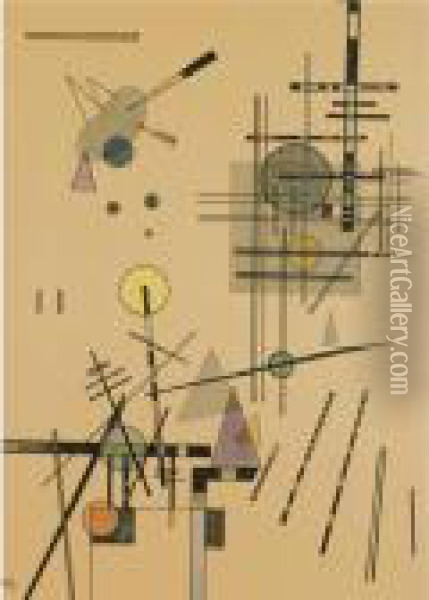 Streicher (strings) Oil Painting - Wassily Kandinsky