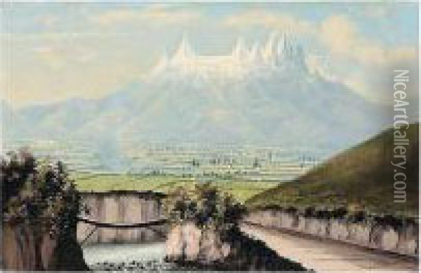 B.1845 Oil Painting - Rafael Troya