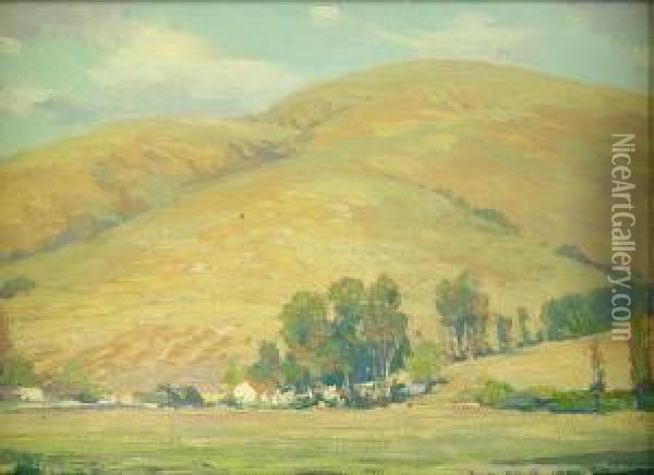 California Landscape Oil Painting - Frank Howard Marshall