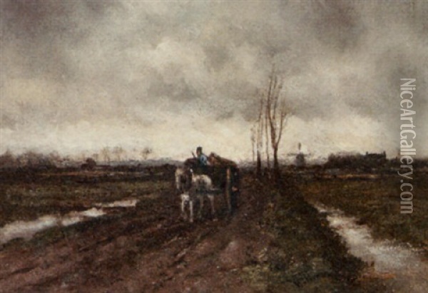 Najaars Stemming Oil Painting - Willem Cornelis Rip