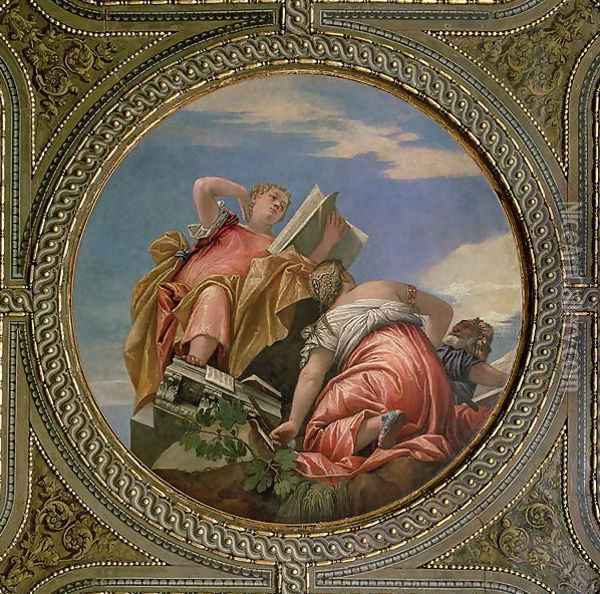 The Canto Oil Painting - Paolo Veronese (Caliari)