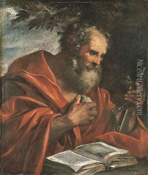 Saint Jerome Oil Painting - Gian Antonio Burrini