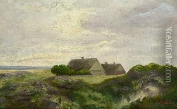 Nordische Landschaft Oil Painting - Georg Jahn