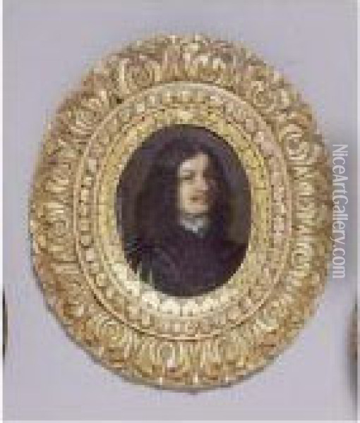 Portrait Of A Nobleman Oil Painting - Gonzales Cocques