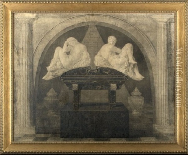Tombeau De Julien De Medicis Oil Painting -  Michelangelo