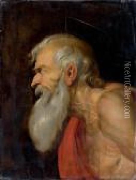 Saint Jerome Oil Painting - Peter Paul Rubens