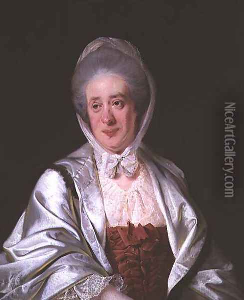 Mrs Samuel Crompton, c.1780 Oil Painting - Josepf Wright Of Derby