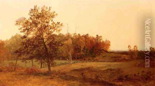 Autumn Landscape Oil Painting - John Frederick Kensett