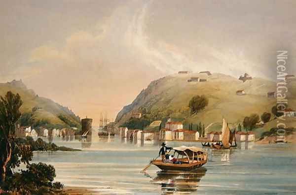 Passages, Lord John Hays Position, 1838 Oil Painting - Henry Wilkinson