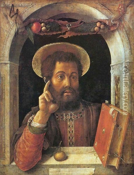 Saint Mark Oil Painting - Andrea Mantegna