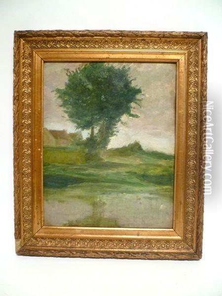 Paysage Oil Painting - Georges Le Brun Lebrun